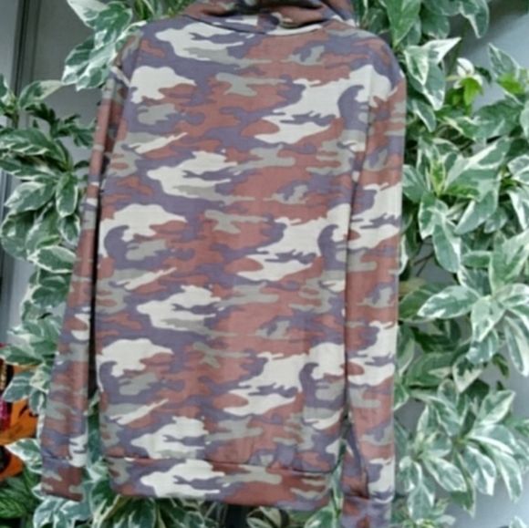 ⭐HP⭐Camo Hoodie Sweatshirt (Juniors) - Sz L - Picture 6 of 6